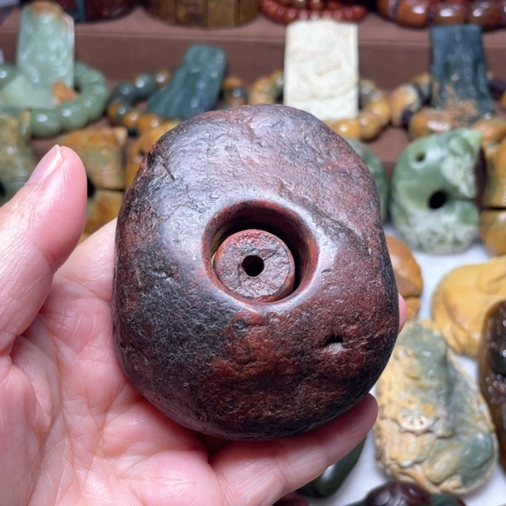 未镶嵌岫岩河磨玉（透闪石质玉）珠宝奇石