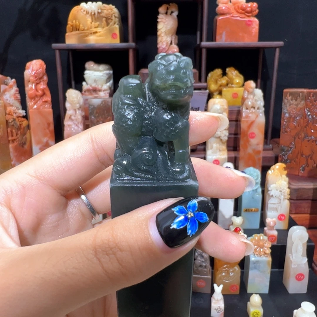 7***8昌化石印石手工制作