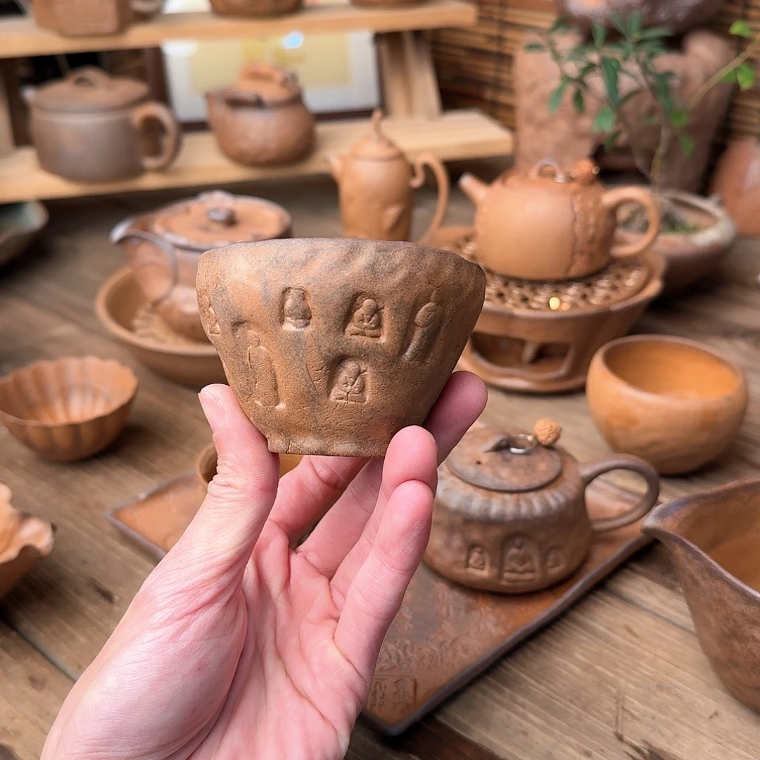 原矿老岩泥茶器系列