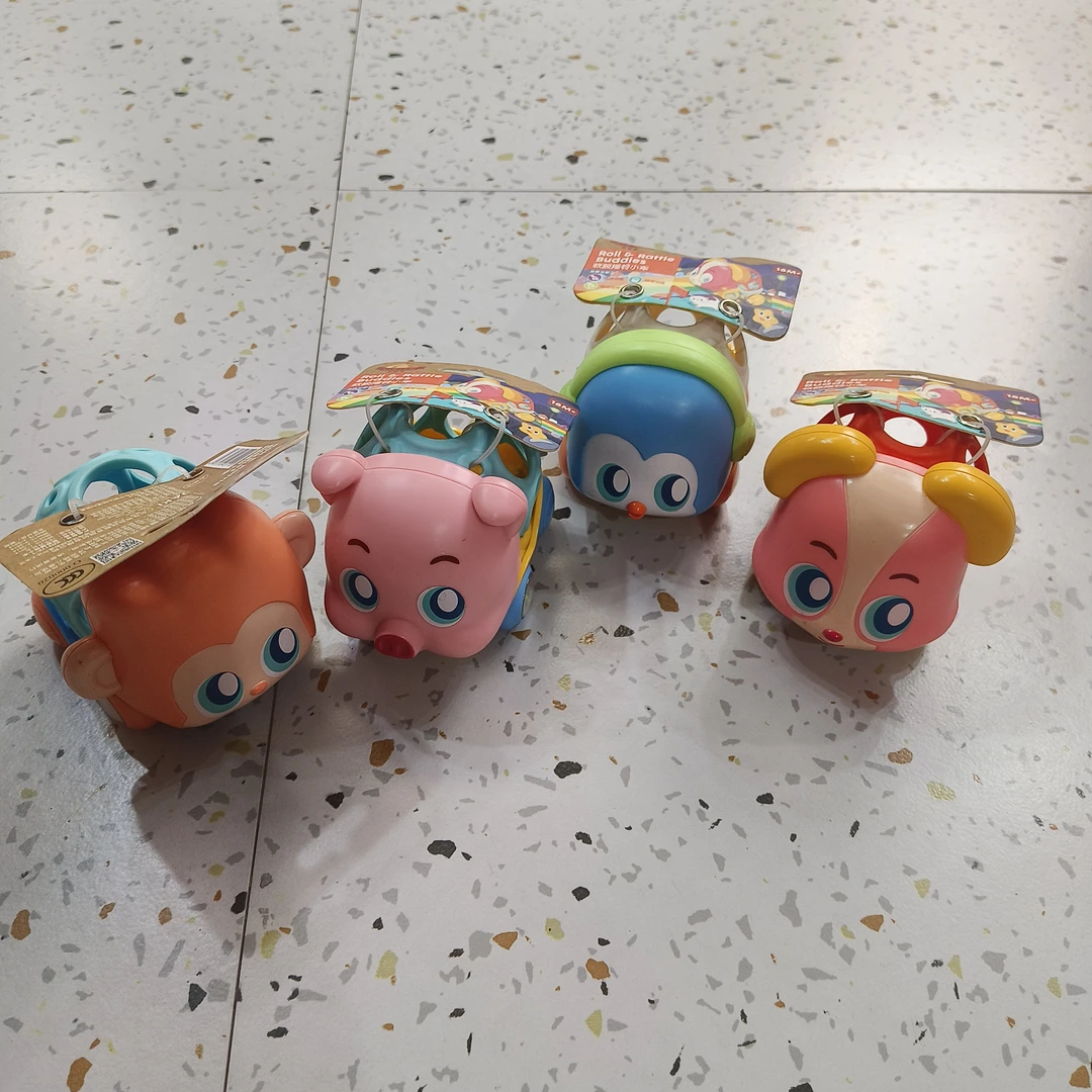 涛哥玩具专属摇铃健身手抓球组合玩具