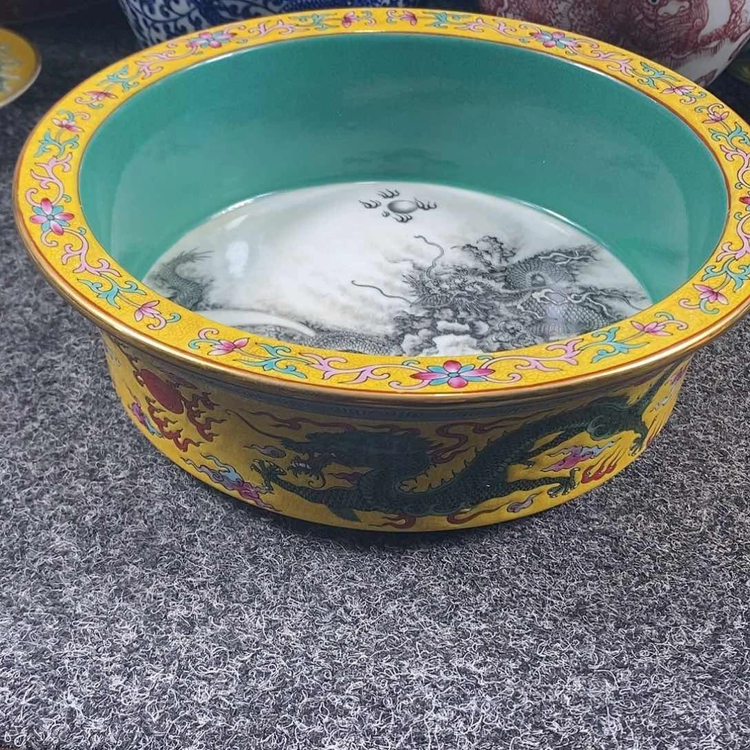 手工手绘陶瓷摆件工艺品?*?