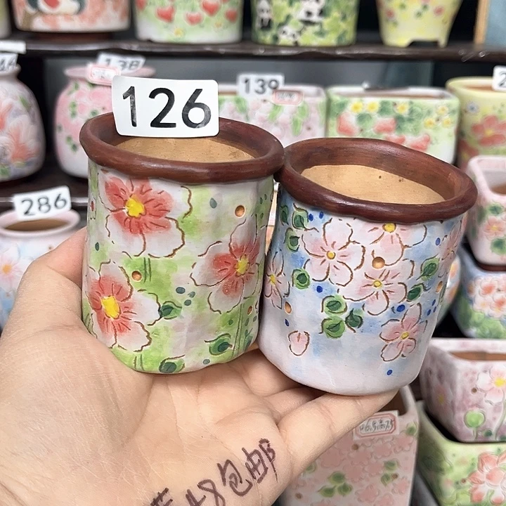 手工制作多肉花盆