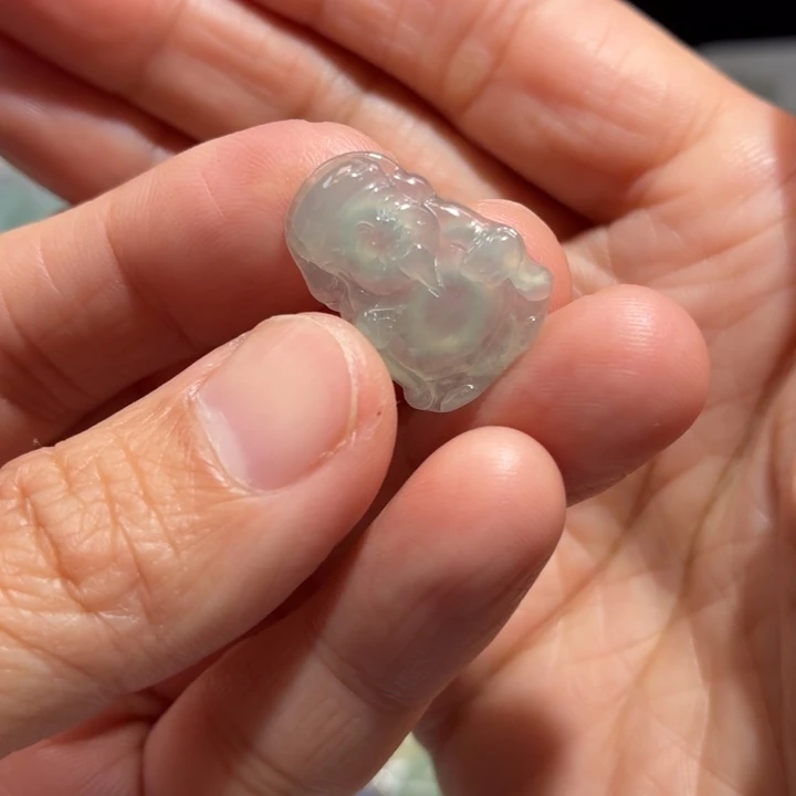 翡翠未镶嵌颈饰翡翠天然A货吊坠