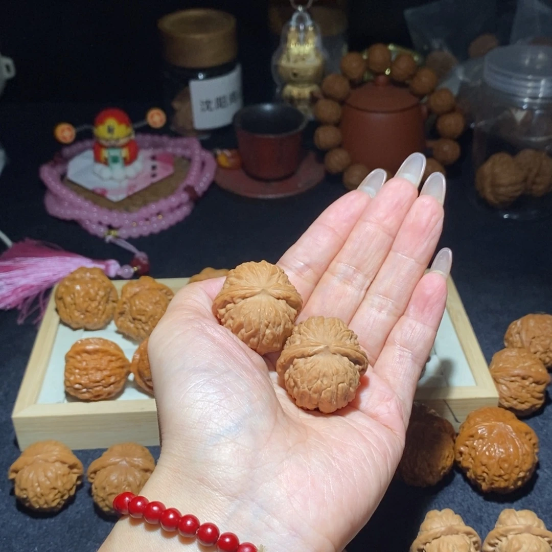 吊坠文玩核桃石子磨32
