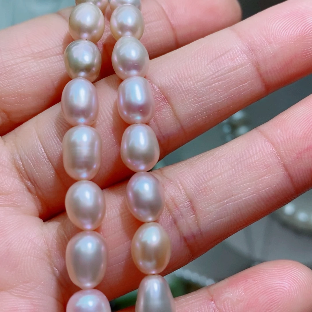 淡水珍珠颈饰银S925镶嵌