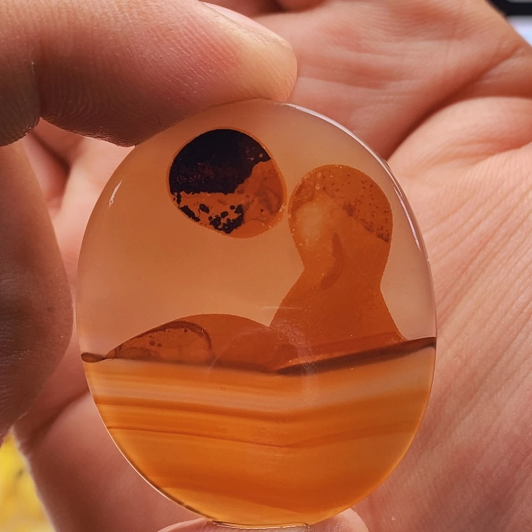 玛瑙/玉髓未镶嵌吊坠(不含链)24