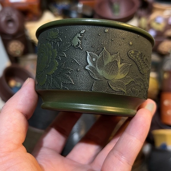 紫砂茶杯宜兴紫砂主人杯