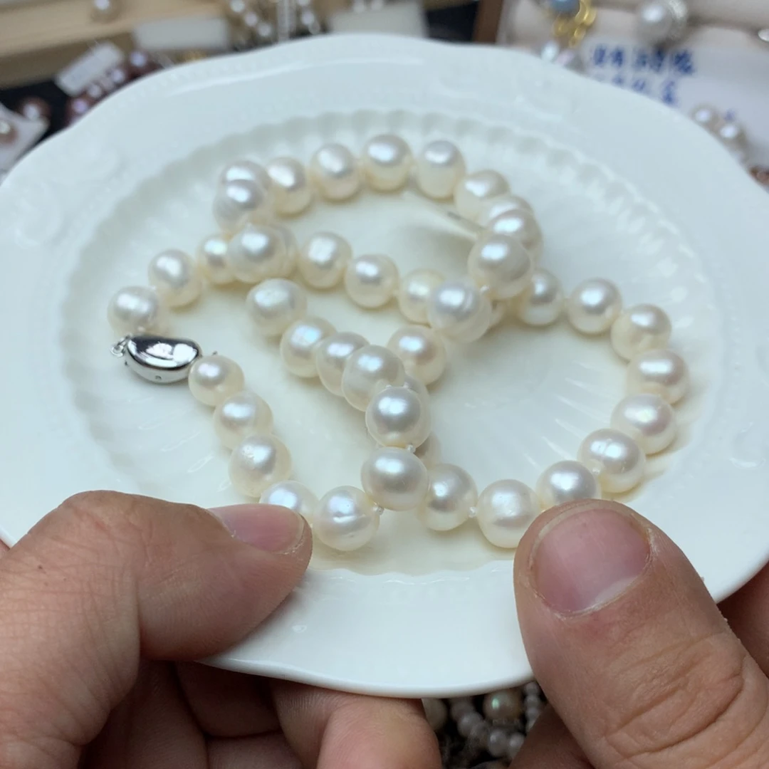 淡水珍珠10-11未镶嵌x30项链