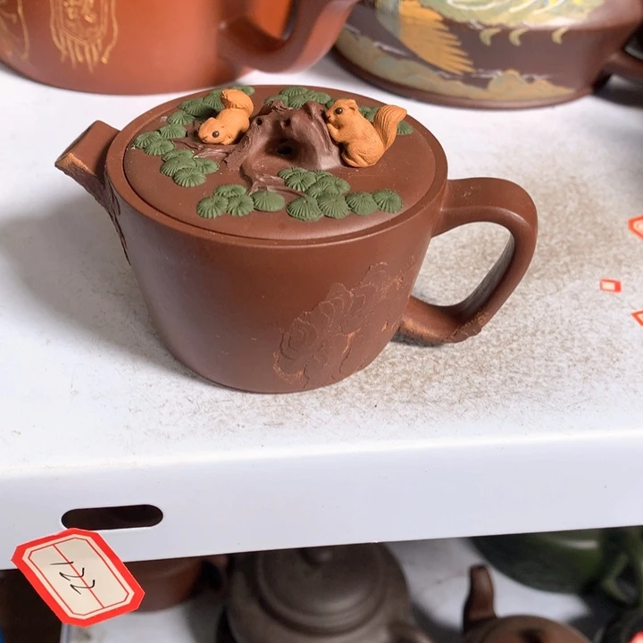 紫砂茶壶原矿手工74