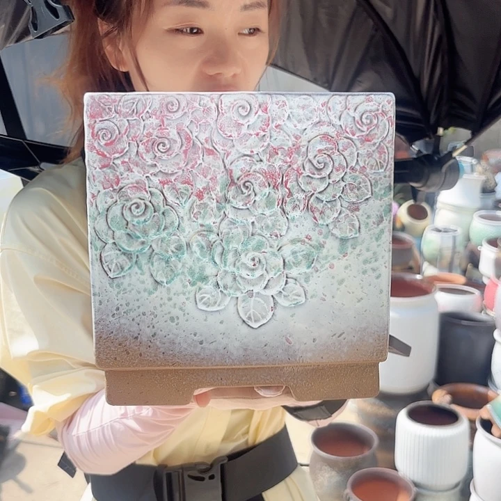 口径19高20一个玫瑰方