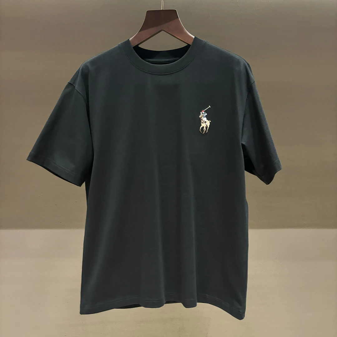 2025年新款男士设计款潮牌高端休闲舒适短袖YS-7305