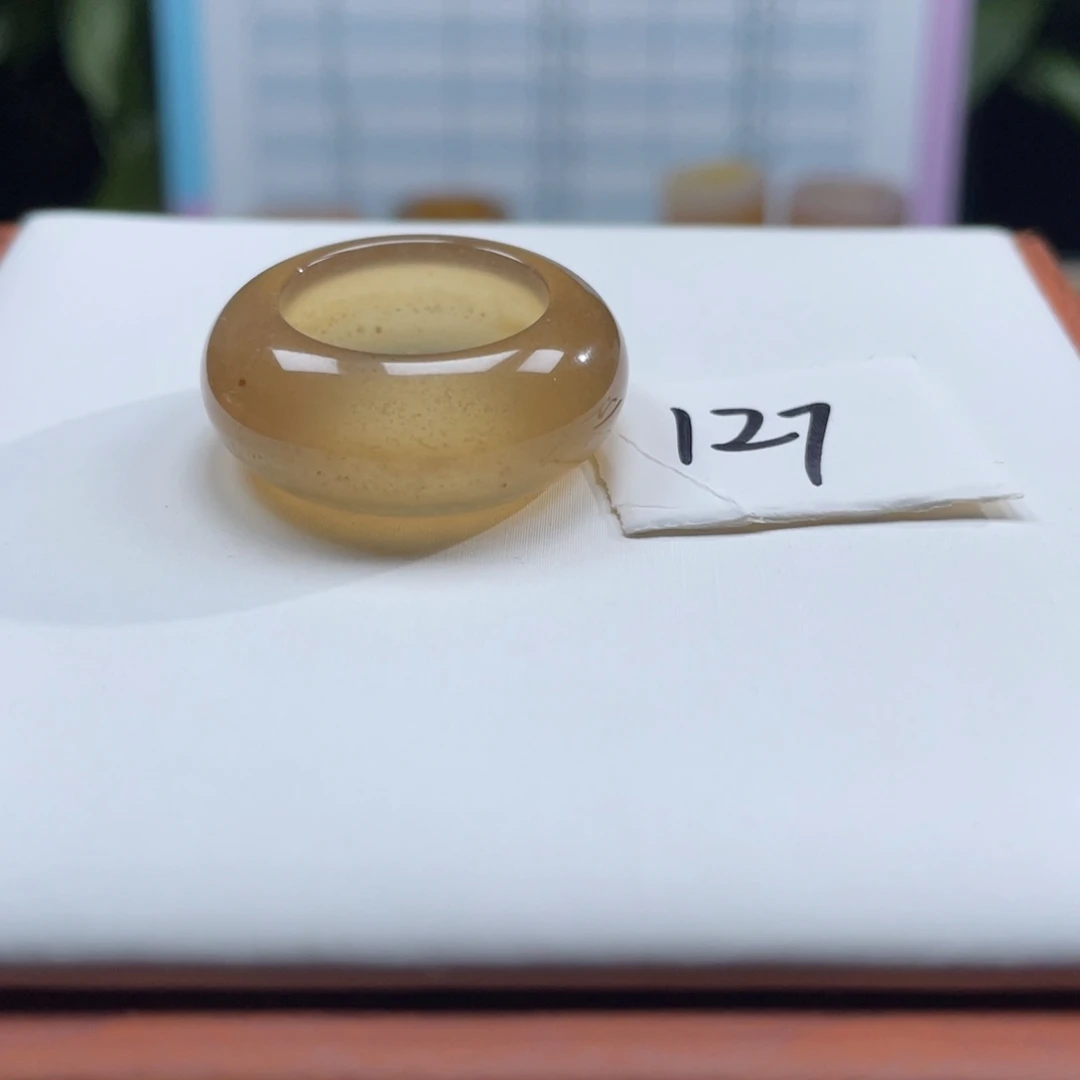 玛瑙/玉髓未镶嵌戒指Z17港14