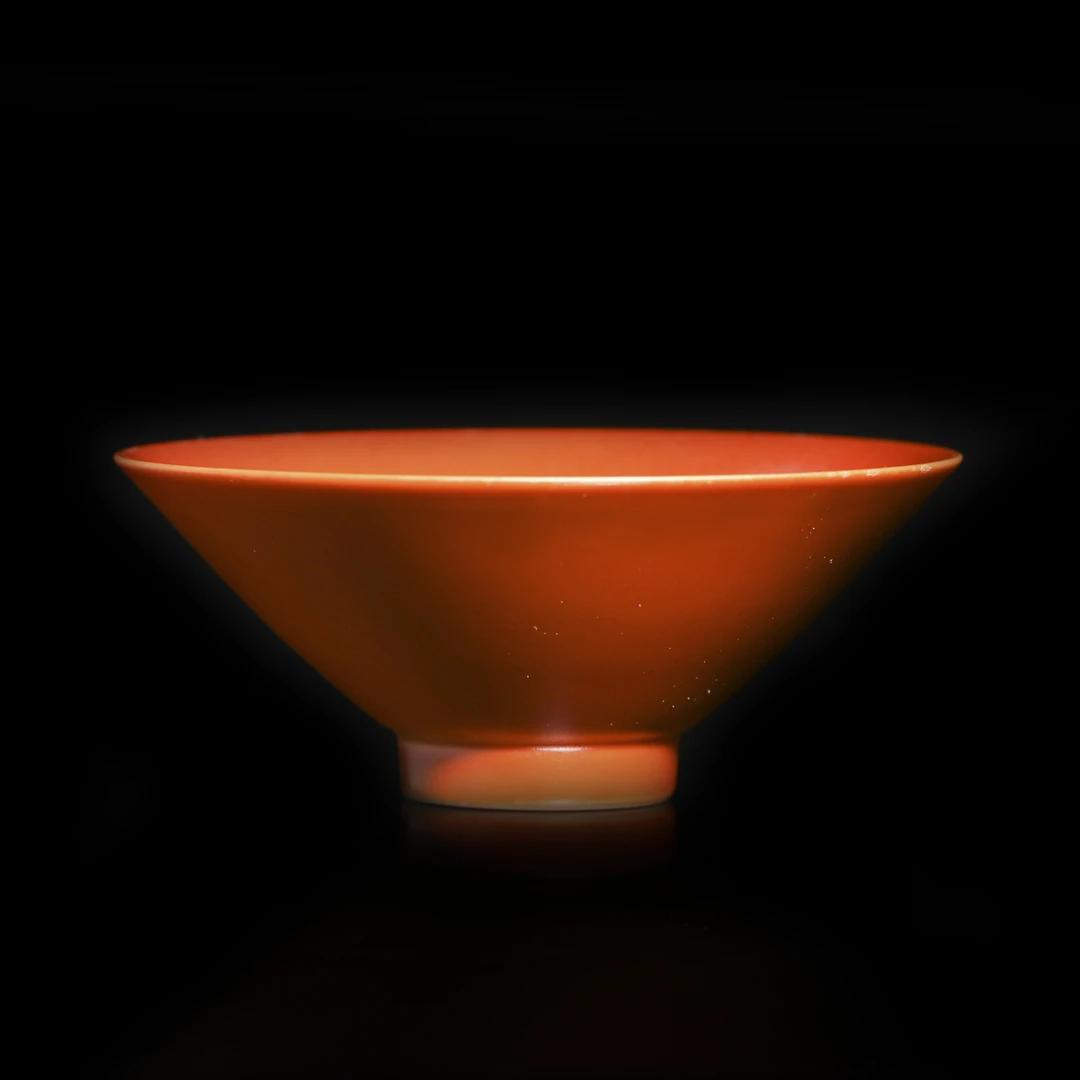 【晚晚专享】柴房柴烧金玉小斗笠盏 WF004