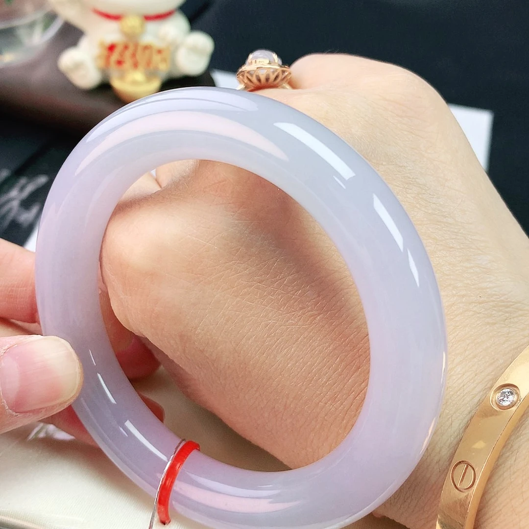 翡翠手镯未镶嵌57胖