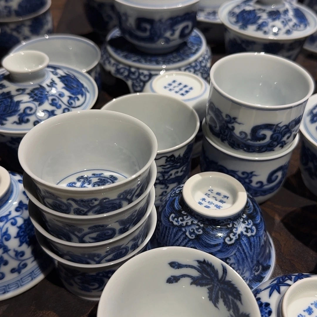 摆件陶景德镇高端茶器直播间咨询链接