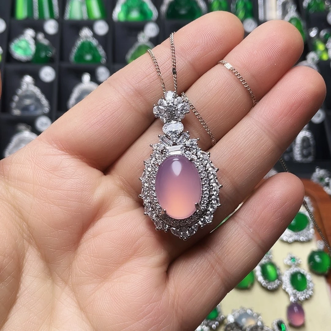 玛瑙/玉髓合金颈饰