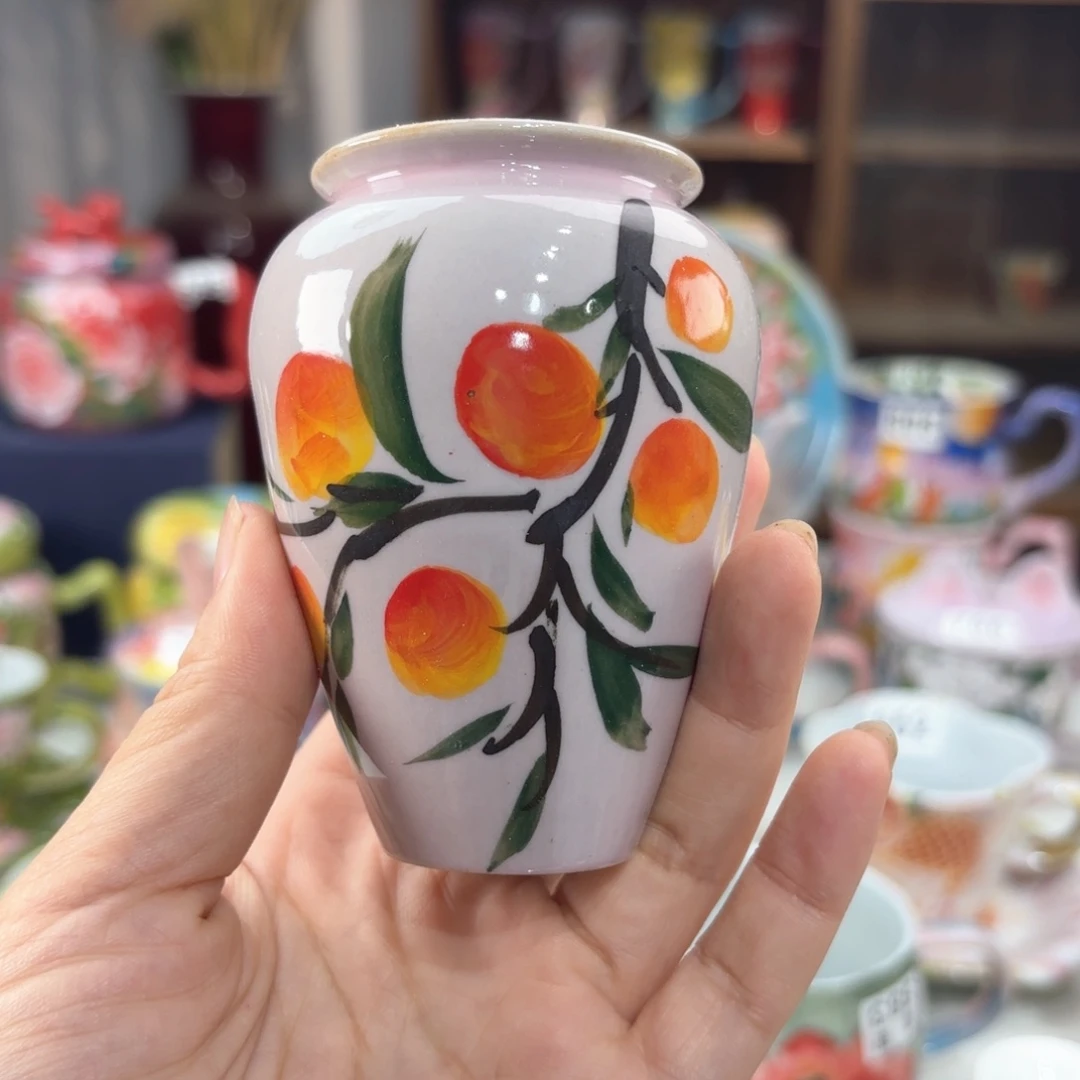 景德镇手绘高温釉下彩陶瓷茶具