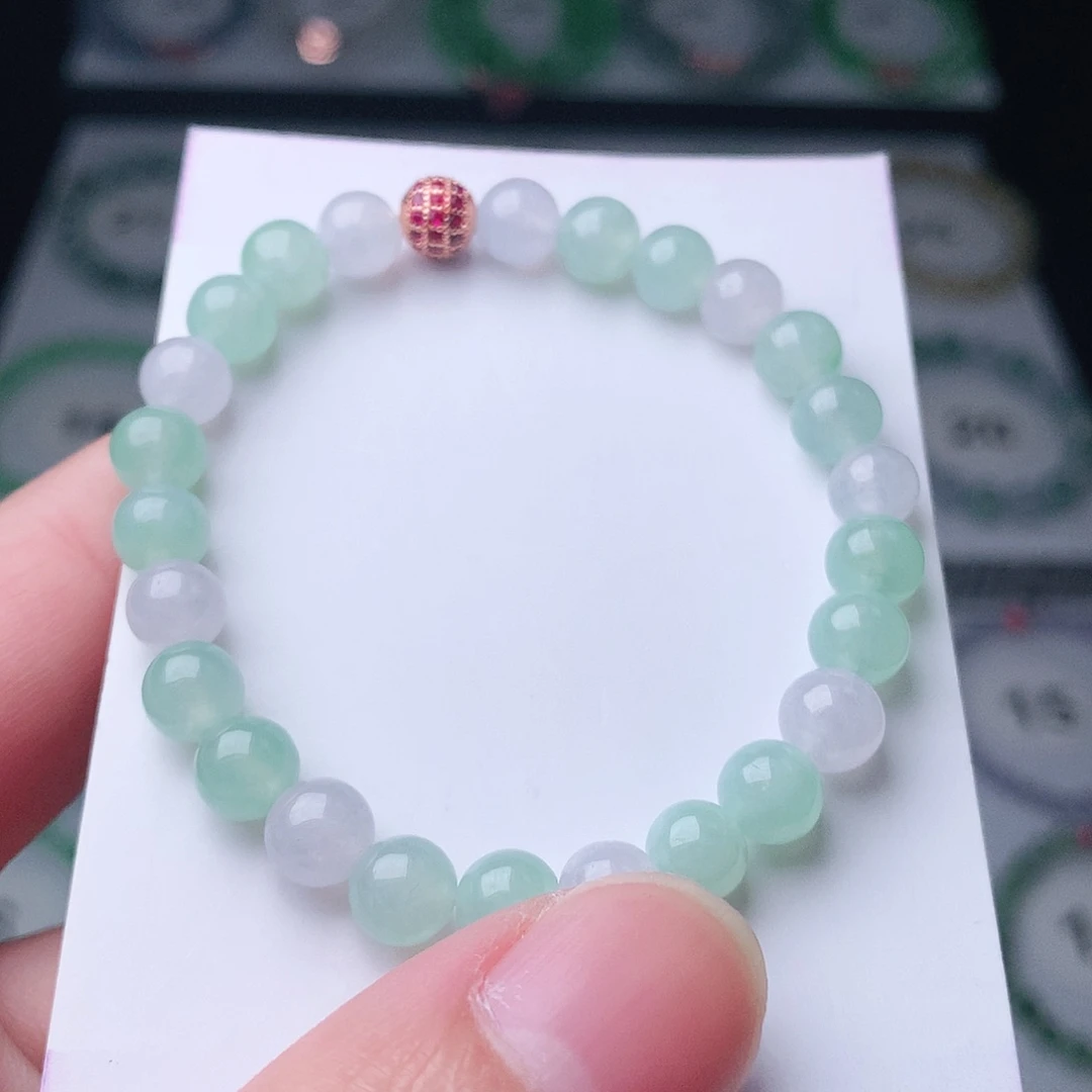 翡翠未镶嵌手链翡翠