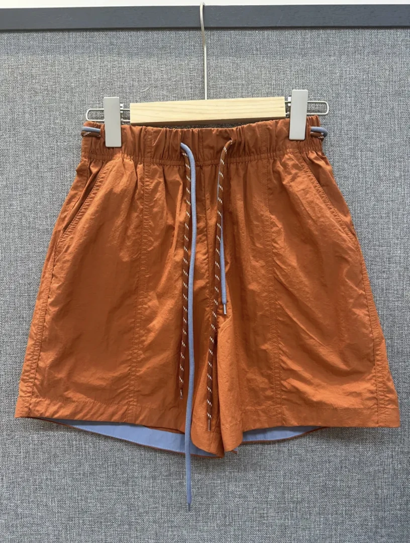 山系男女情侣款防泼水轻量化舒适透气休闲裤户外运动吸湿排汗短裤