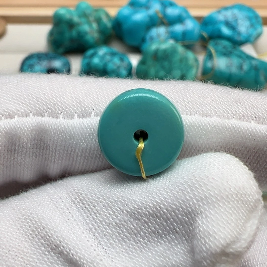 绿松石未镶嵌配饰10.9*5.1