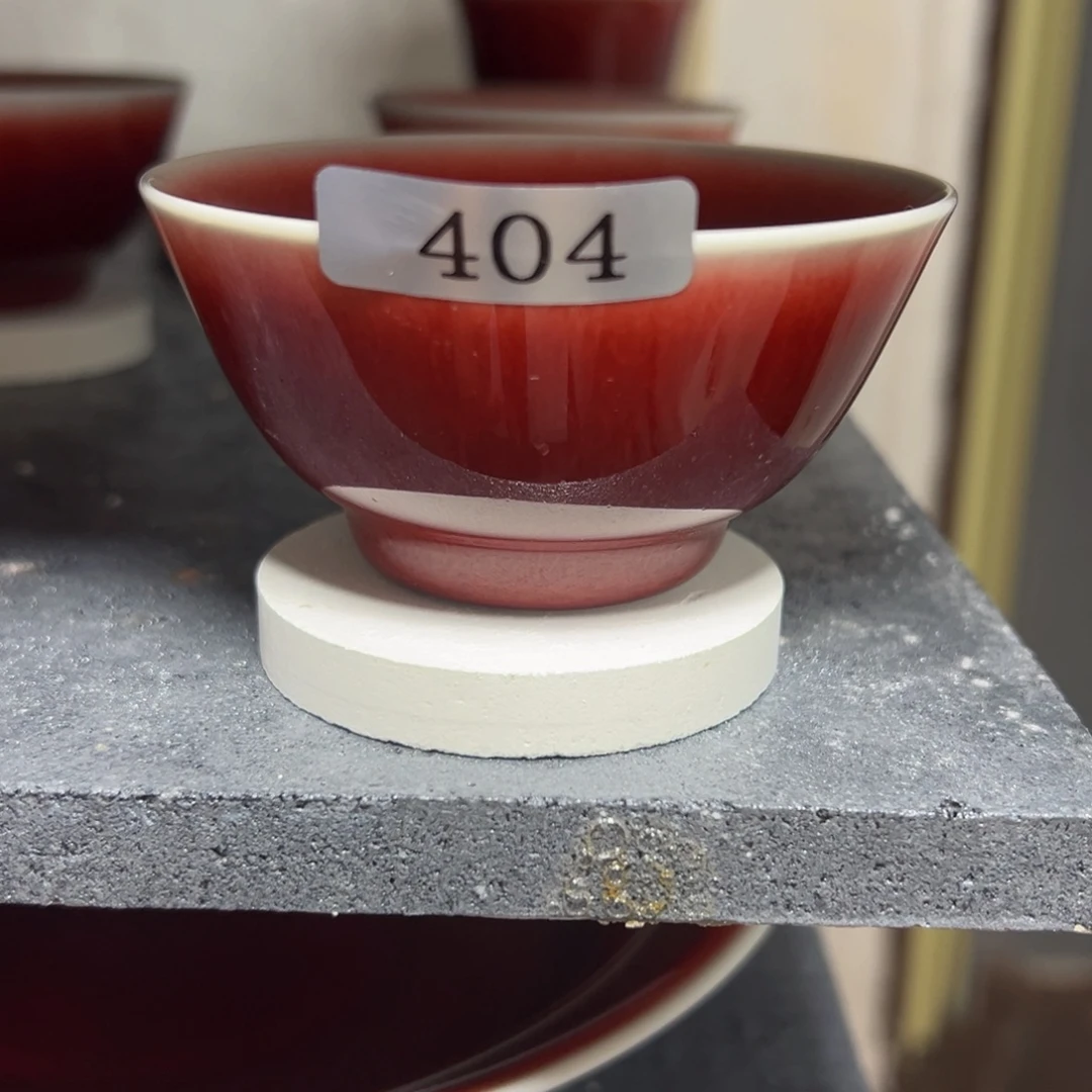 陶景德镇陶瓷郎红微瑕