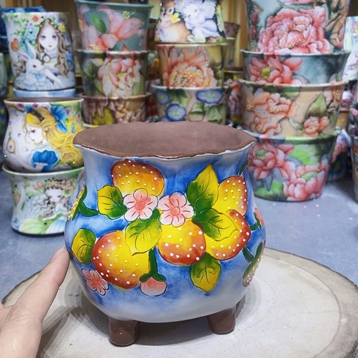 景德镇艺术手绘作品