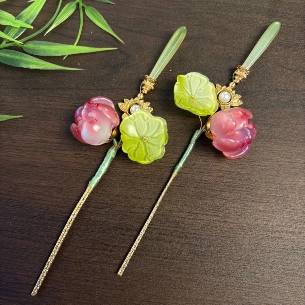 【十里荷】琉璃花古风汉服配饰