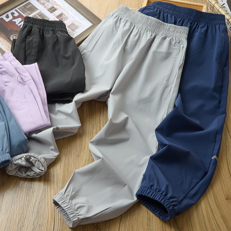 儿童束脚裤2025夏季新款中大童休闲时尚百搭潮流长裤7068