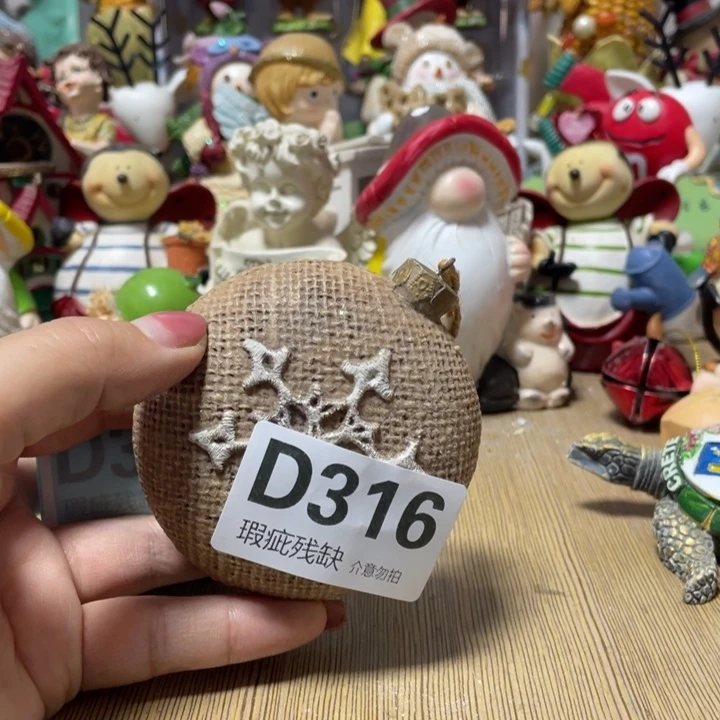 桦***树摆件孤品老货微瑕瓷