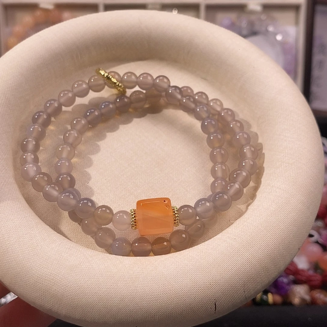 合金手链玛瑙/玉髓