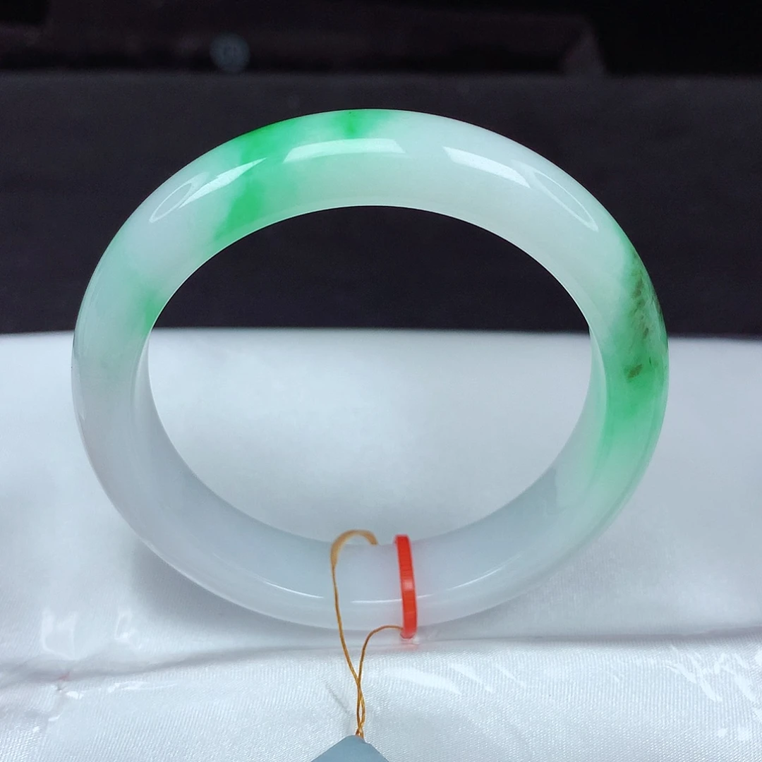 未镶嵌手镯翡翠55圈564