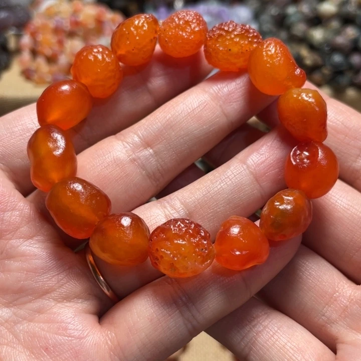 玛瑙/玉髓合金手链