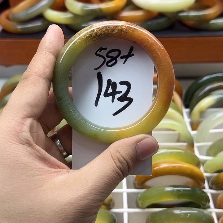 蛇纹石玉合金手镯
