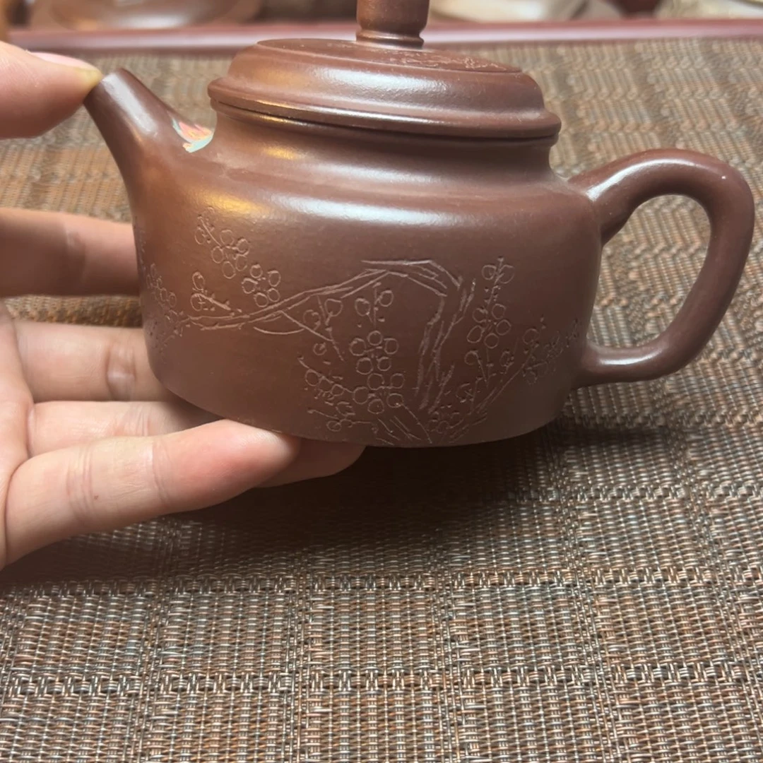 茶壶紫砂宜兴原矿紫砂壶230毫升容量