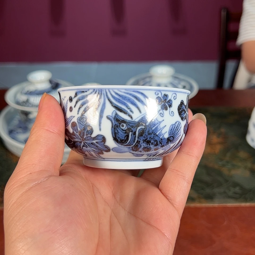 杯景德镇手绘陶瓷