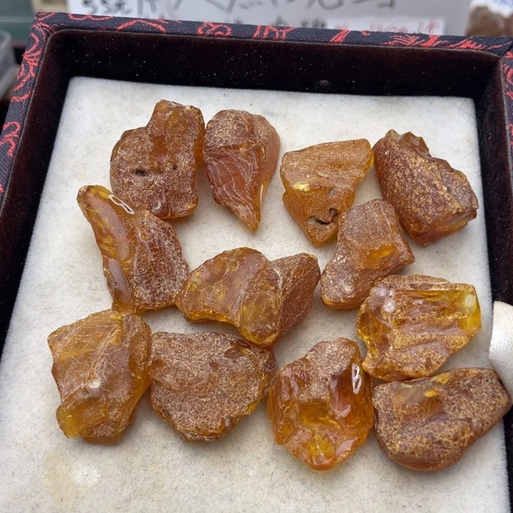 焕***心未镶嵌定制琥珀琥珀