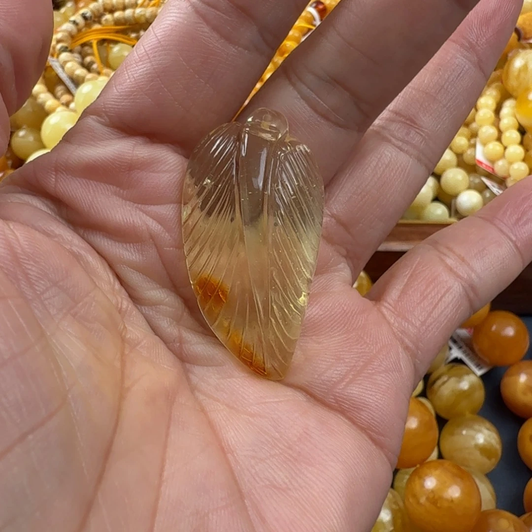琥珀未镶嵌珠宝奇石