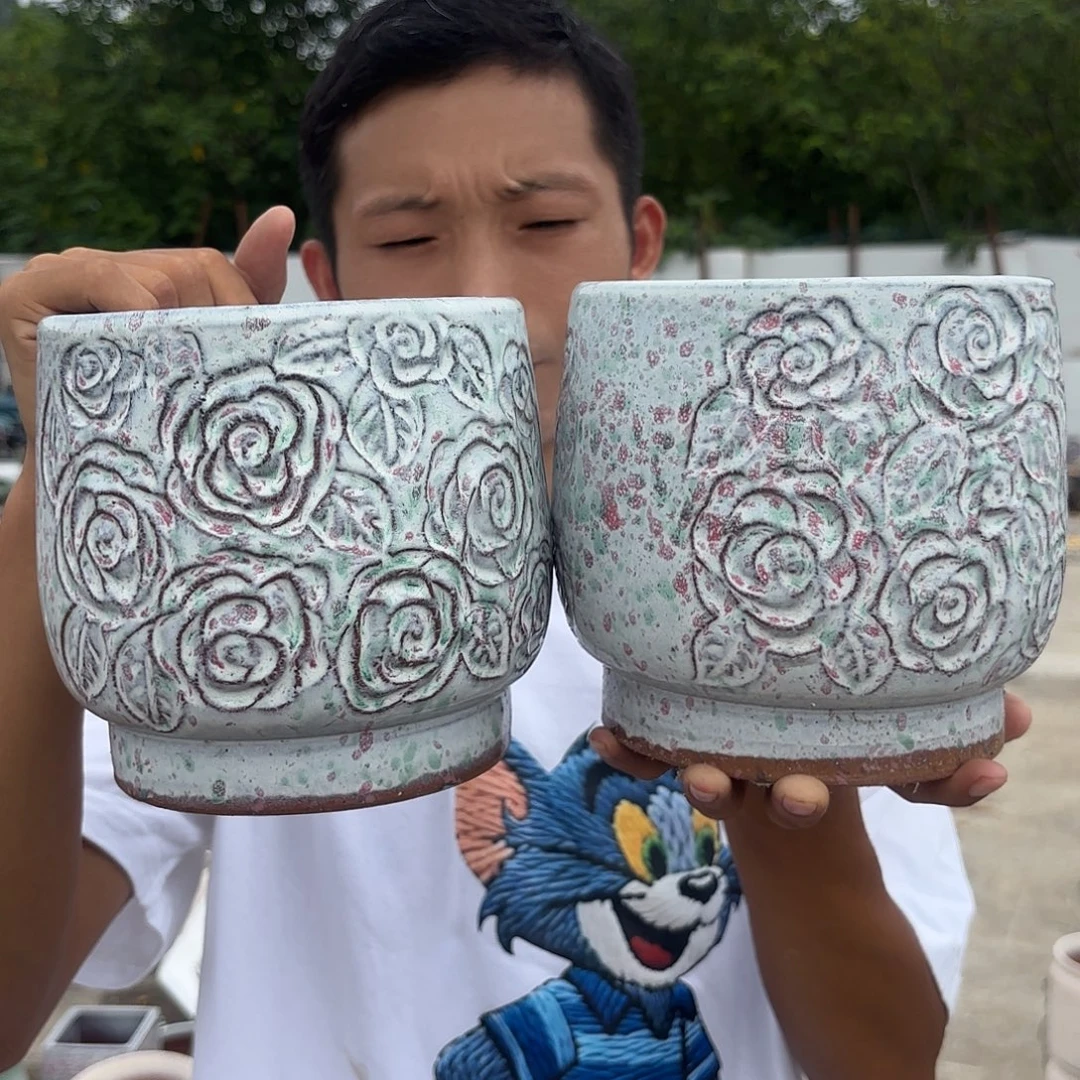 玫瑰两个口径15*15