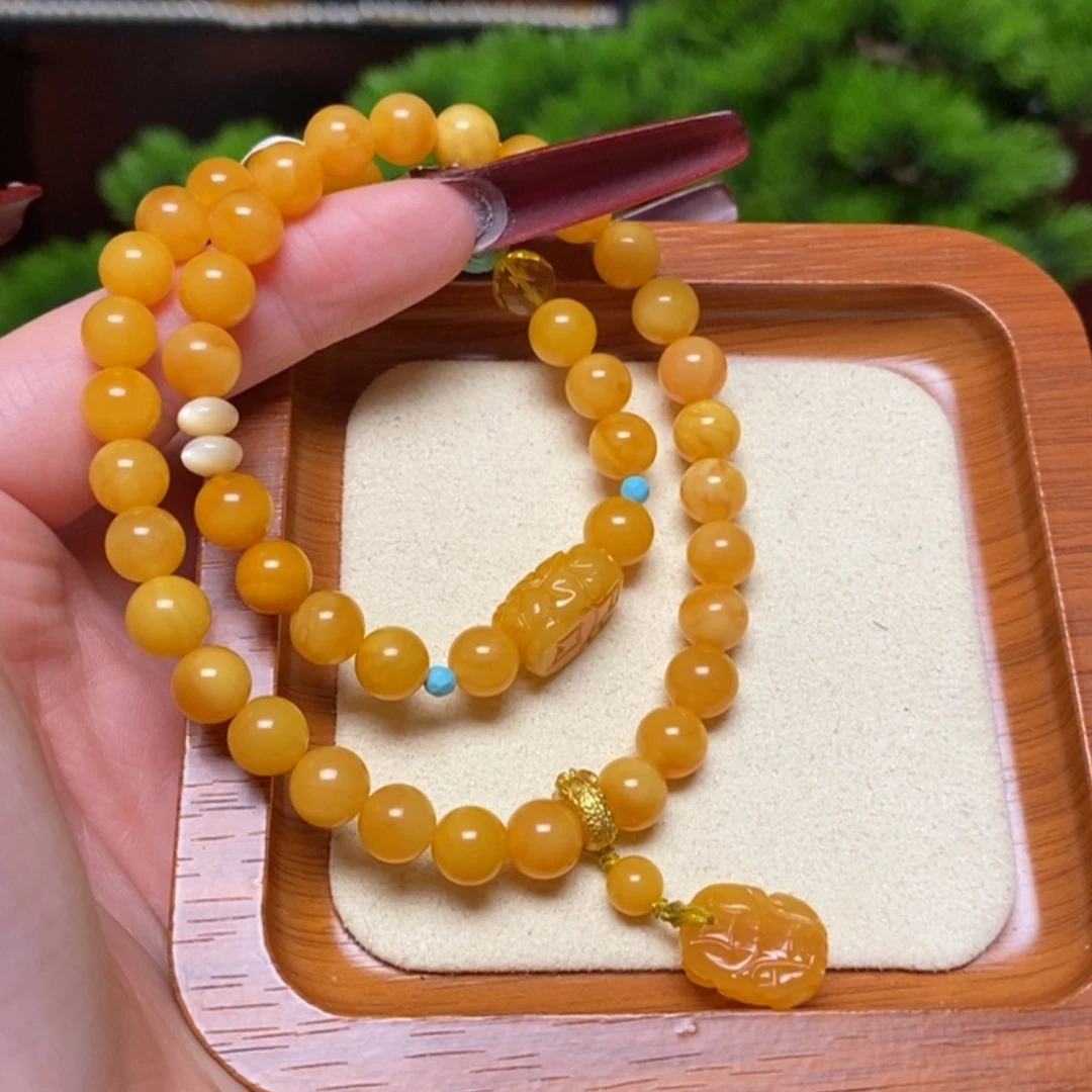 【闪购商品】手链蜜蜡未镶嵌手串