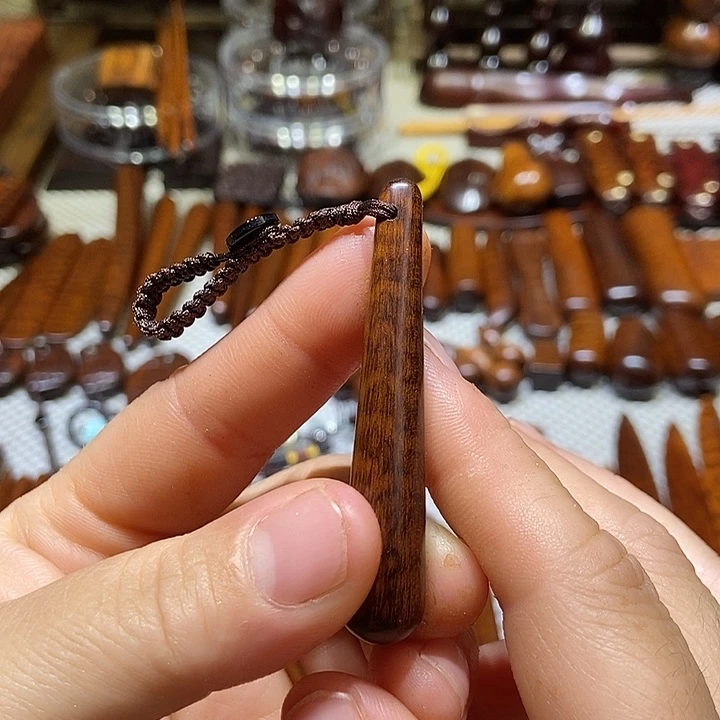 南美蛇纹木钥匙扣一个