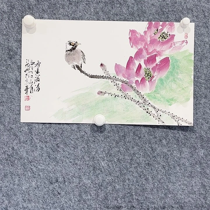国画花鸟绘画作品
