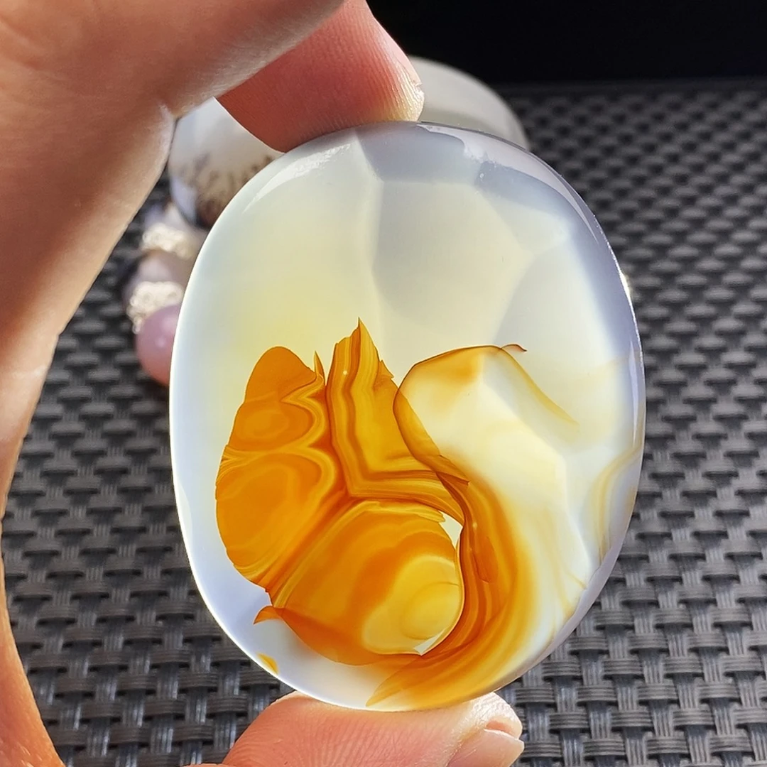 玛瑙/玉髓未镶嵌吊坠(不含链)56