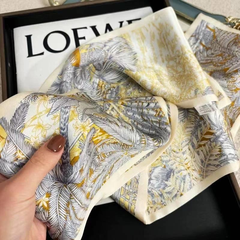 【热带雨林】香云纱165/37简约风格时尚飘带