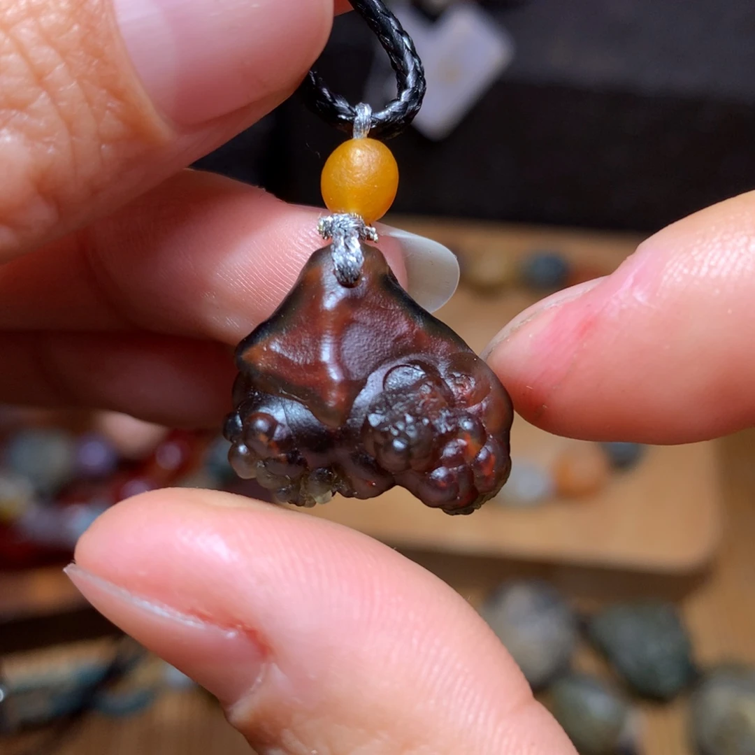 未镶嵌玛瑙/玉髓珠宝半成品