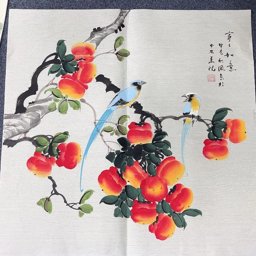 国画宣纸国画纯手绘字画
