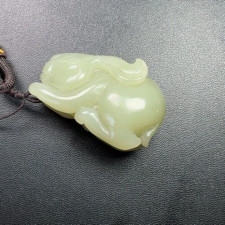 星***落和田玉未镶嵌挂件