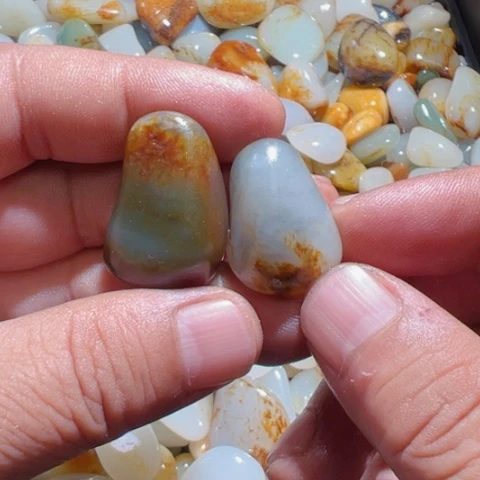 和田玉（糖玉）手链未镶嵌3