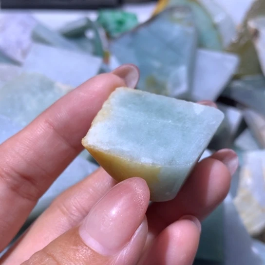 翡翠散珠翡翠边角料
