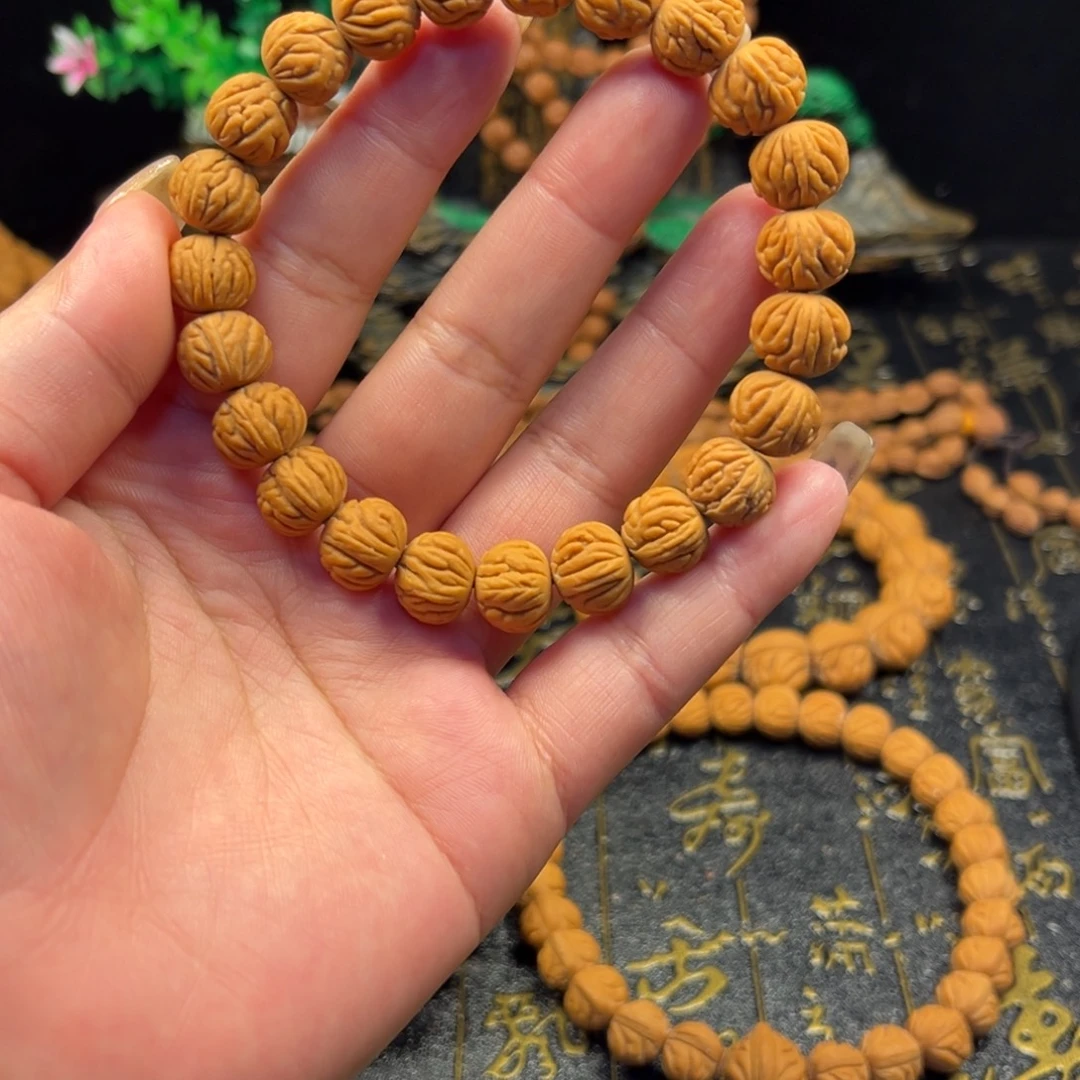 桃核手串金蟾手串