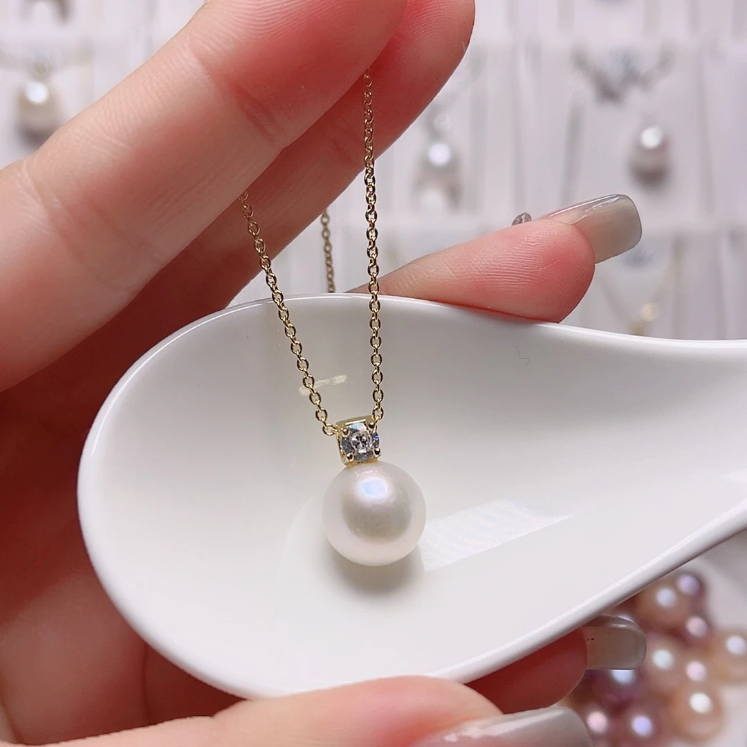 淡水珍珠吊坠(赠链)未镶嵌